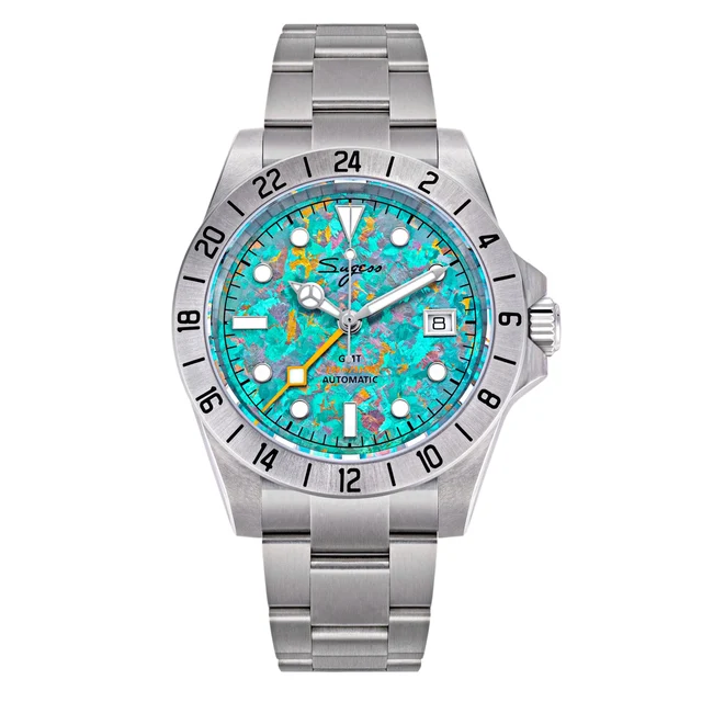 Sugess Heritage S463 BB GMT Green Dial heritage-s463-bb-gmt-green-dial kol saati