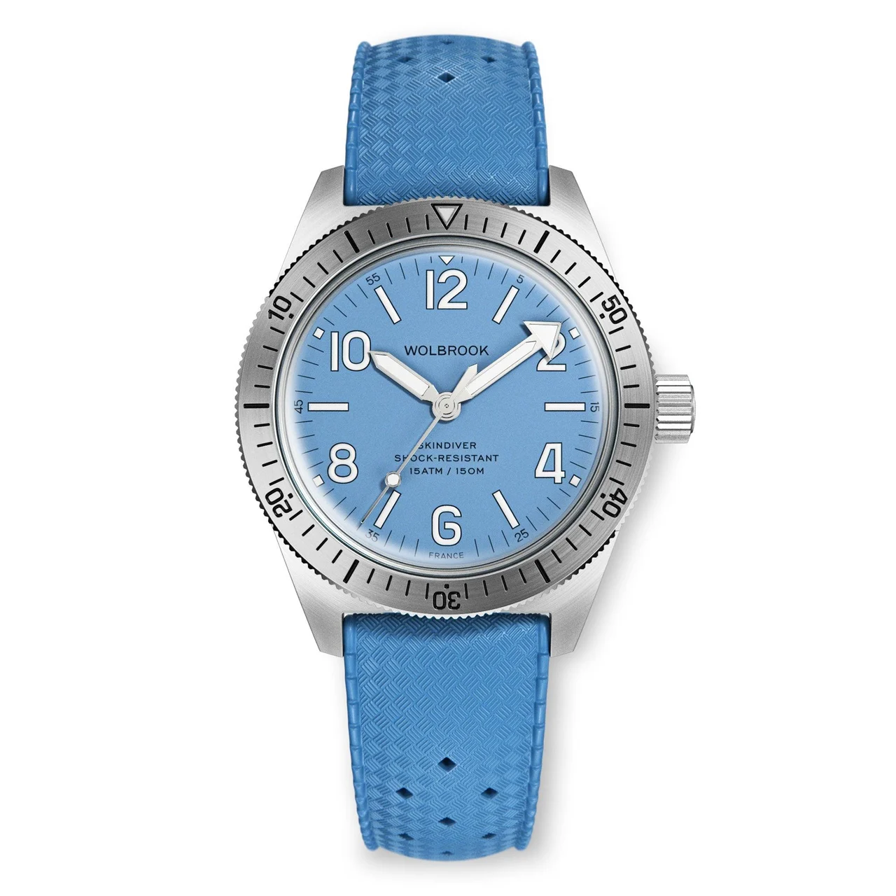 Wolbrook 22-SA-014-RB1-BLE 48 mm kol saati