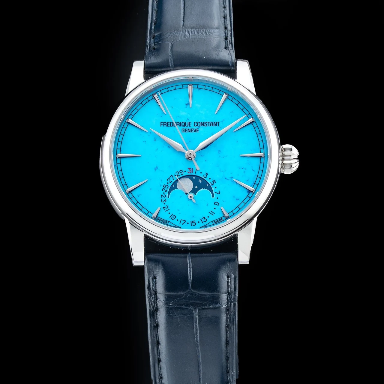 Frederique Constant Classic Moonphase Date Manufacture FC-716TU3H6 210009N35839 40 mm kol saati