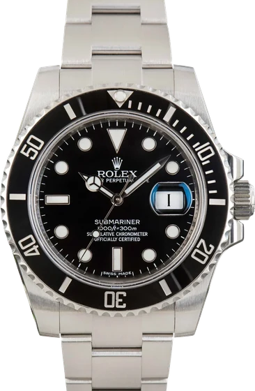 Rolex Submariner Ref 116610 Black Dial kol saati