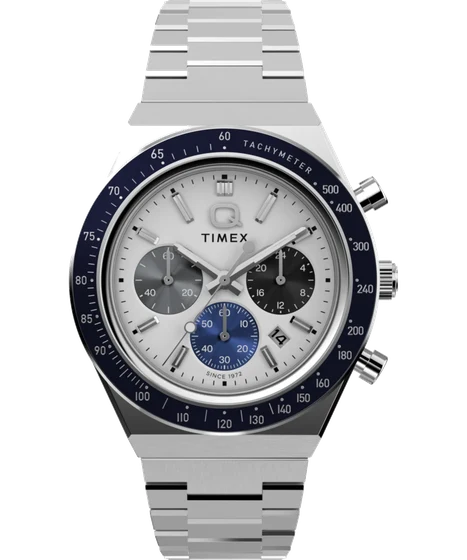 Timex Chronograph 40mm Stainless Steel Bracelet Watch TW2Y36200 kol saati