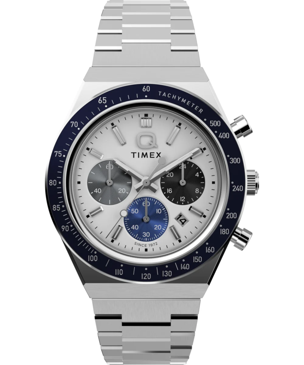 Timex Chronograph 40mm Stainless Steel Bracelet Watch TW2Y36200VQ 40 mm kol saati