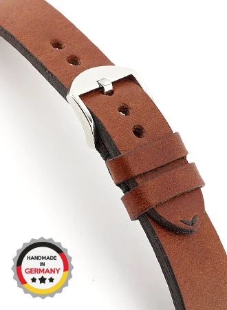 RIOS Vintage Leather Sullivan - Mahogany - Vintage Leather 16005/RI kol saati