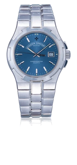 Vacheron Constantin Ref. 72040 / 423A, quartz, centre-seconds, date; “Overseas”; stainless