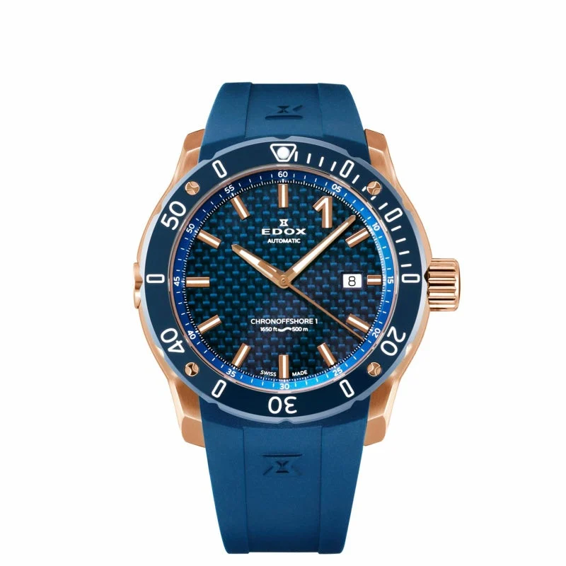 EDOX 80099-37RBU3-BUIR3 43 mm kol saati