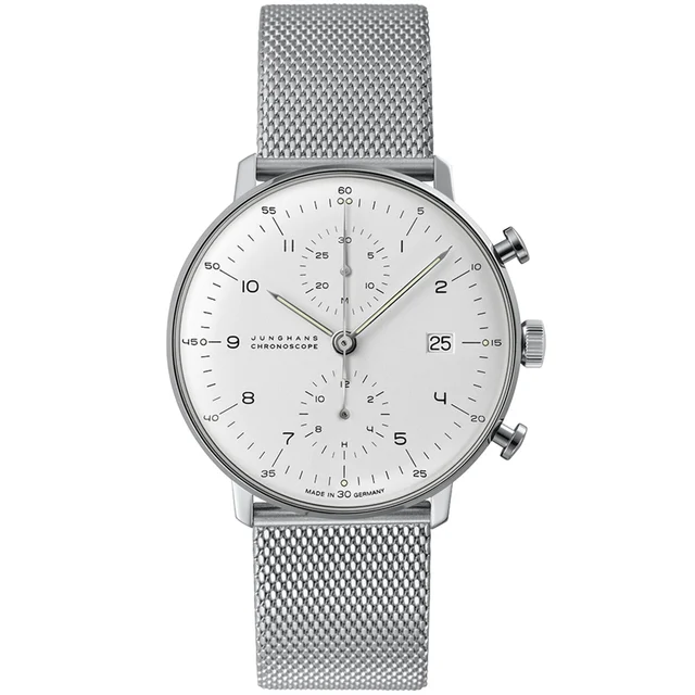 Junghans Max Bill Chronoscope 027/4003.46 kol saati