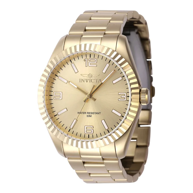 Invicta Specialty Stratford Watch - 43mm. Gold (47460) kol saati