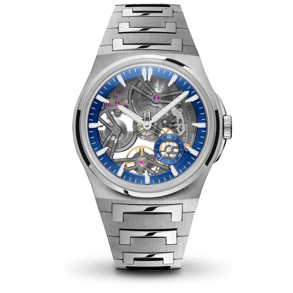 CZAPEK Antarctique Titanium Révélation Cosmic Blue 1664-P-S 40.5 mm kol saati
