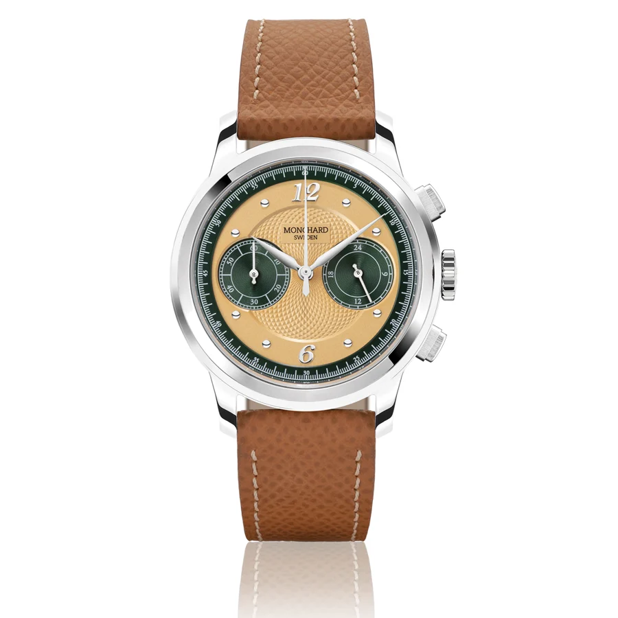 Monchardwatches celestia-golden-panda 39 mm kol saati