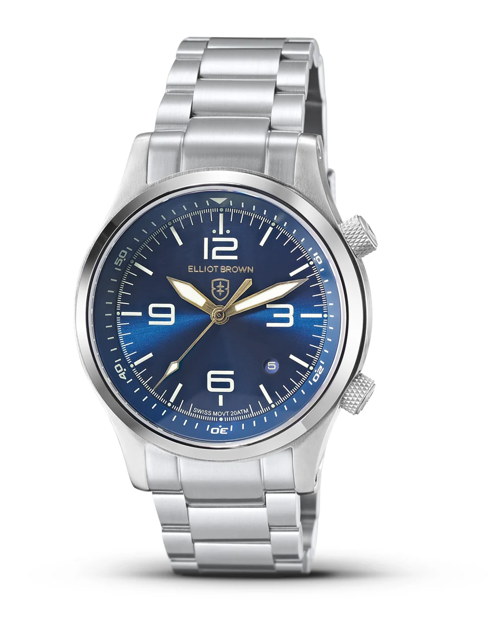Elliot Brown Watches Elliot Brown Watches 202-027-L23 44 mm kol saati