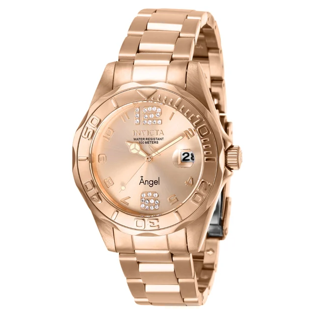 Invicta Angel Watch - 38mm, Rose Gold (28681) kol saati