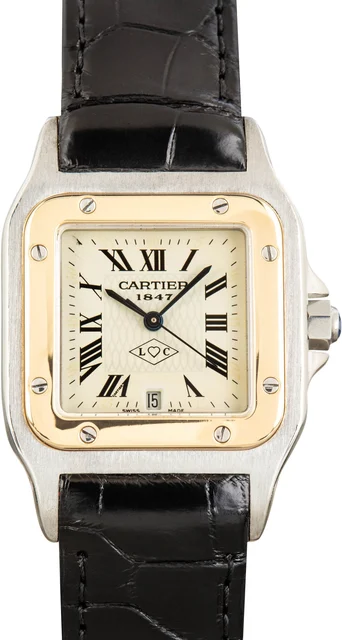 Cartier Santos de Galbée Watch Ref W200124D Small Model kol saati