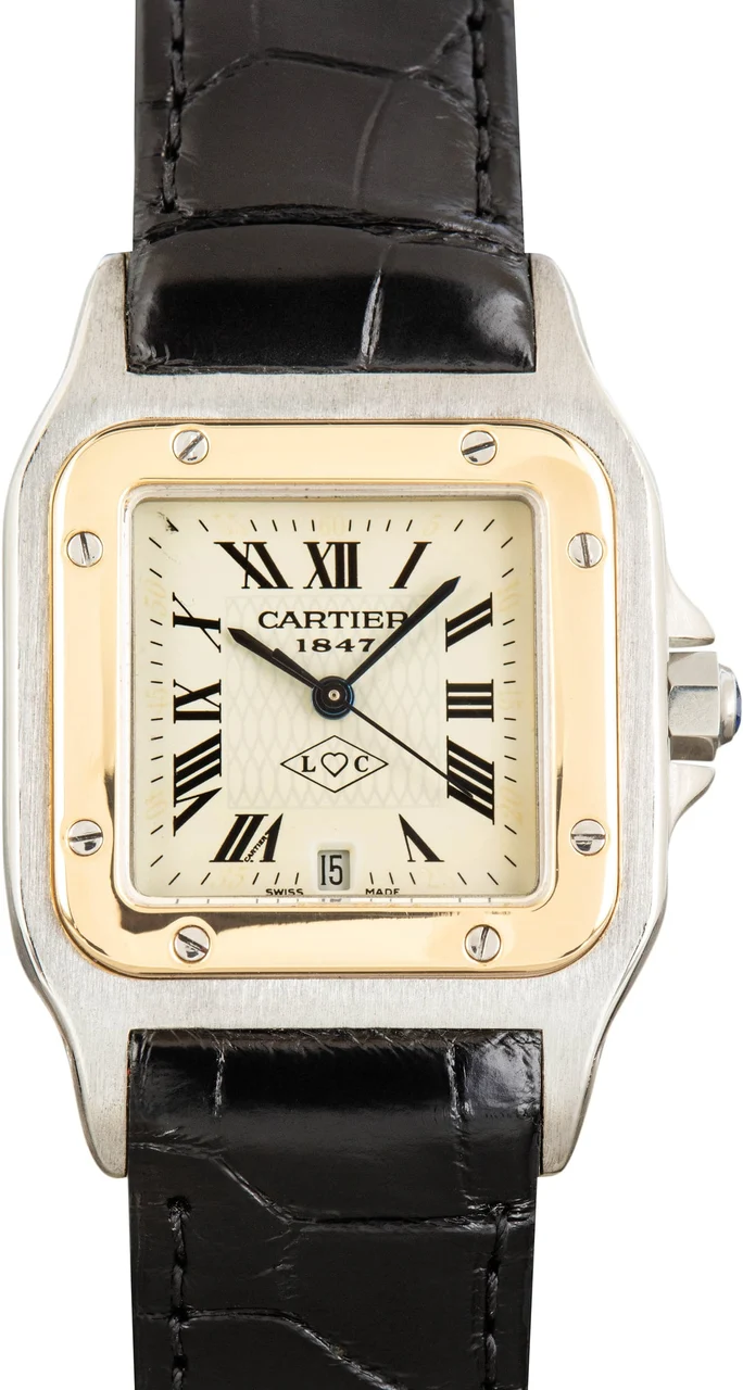 Cartier Santos de Galbée Watch Ref W200124D Small Model kol saati
