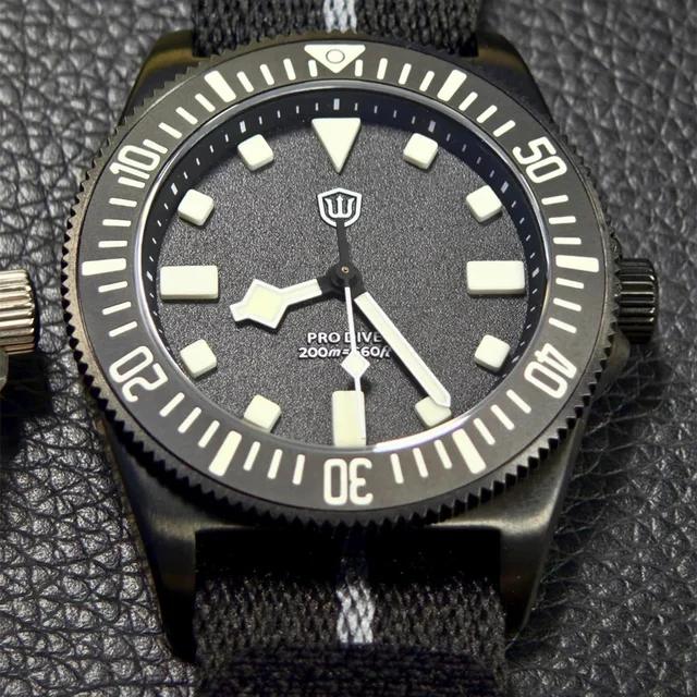 Watchdives EXD Titanium Diver Watch 二手代发-Shelley-3368 kol saati