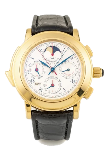 IWC IWC, REF. 1868, DESTRIERO SCAFUSIA, TOURBILLON MINUTE REPEATING PERPETUAL CALENDAR SPL