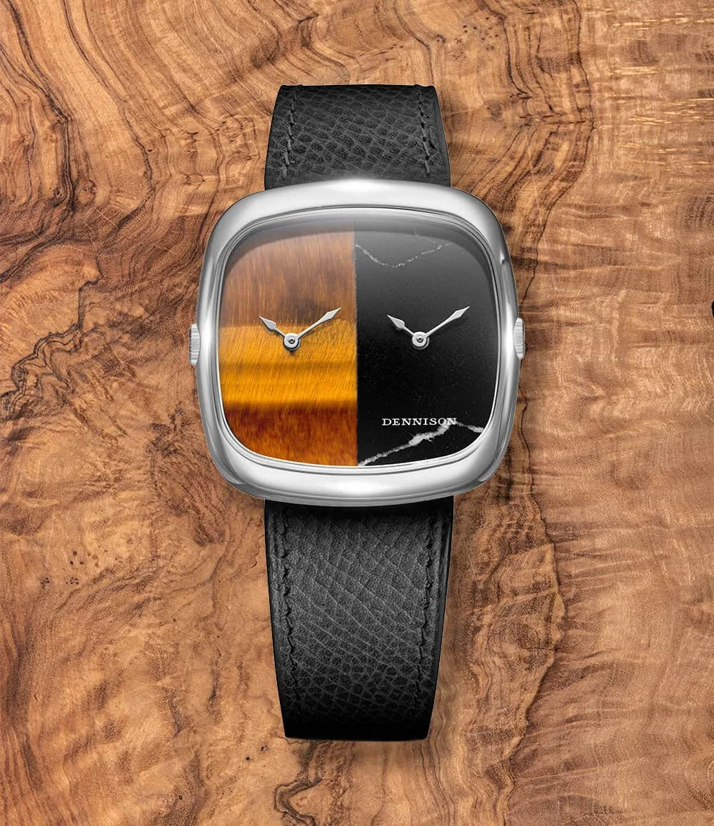 Dennison ALD Dual Time Watches ALD-DT05-S-ELBK-R-SBKL 37 mm kol saati