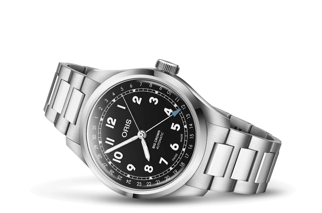 Oris Big Crown Pointer Date 01 754 7798 4064-07 8 20 06 40 mm kol saati