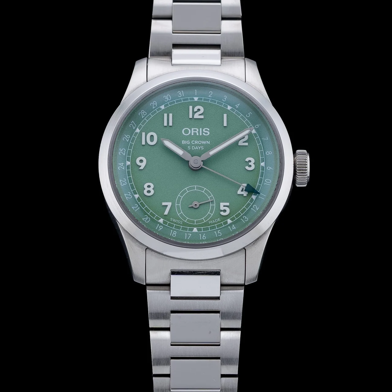 Oris Big Crown 5 Day 01 403 7799 4067 210009N43215 40 mm kol saati
