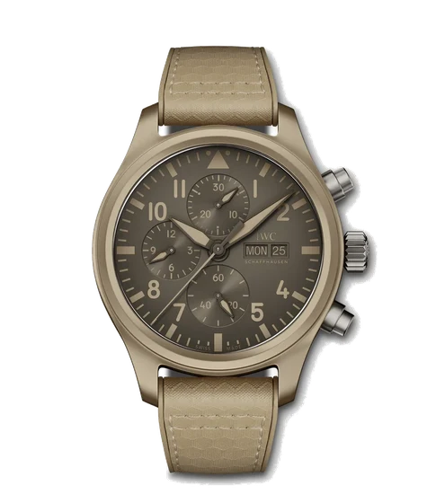 IWC Pilots Watch Chronograph Top Gun Edition Mojave Desert IW389103 kol saati