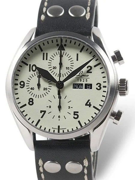 Laco Havanna Valjoux 7750 Swiss Automatic Chronograph with Fully Luminous Dial #861892 kol
