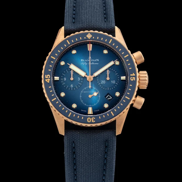 Blancpain Fifty Fathoms Bathyscaphe NAP210009N4076 kol saati