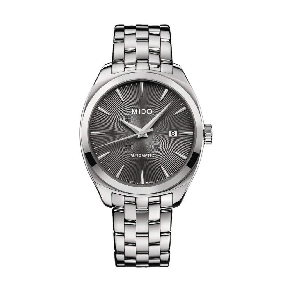 Mido Belluna Royal 41.8mm - Anthracite on Bracelet M0245071106100 41.8 mm kol saati