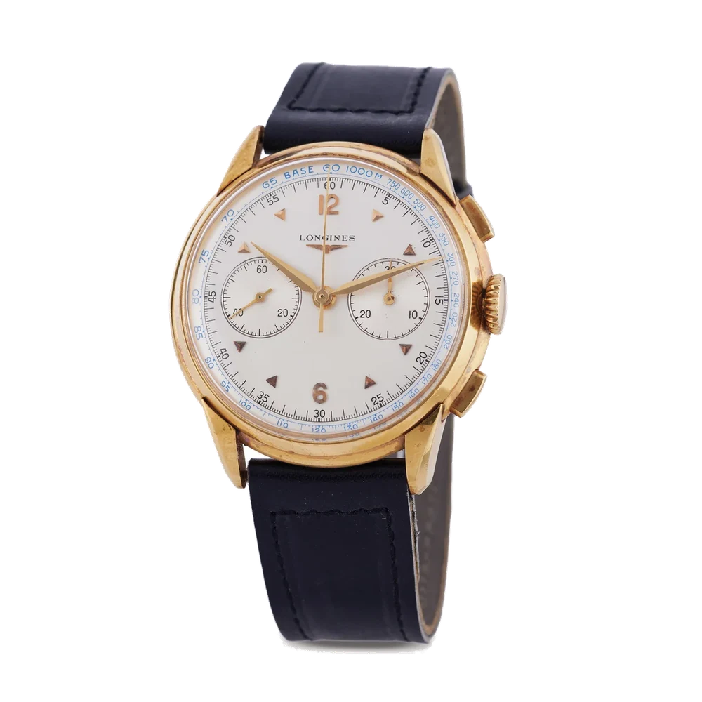 Longines LONGINES, REF. 59692, CHRONOGRAPH, 18K YELLOW GOLD kol saati
