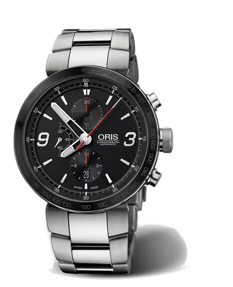 Oris Chronograph 01 674 7659 4174-07 8 25 10 kol saati