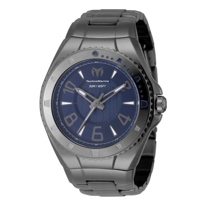 Technomarine Lusso Mare Watch - 44mm, Grey (TM-226003) 44 mm kol saati