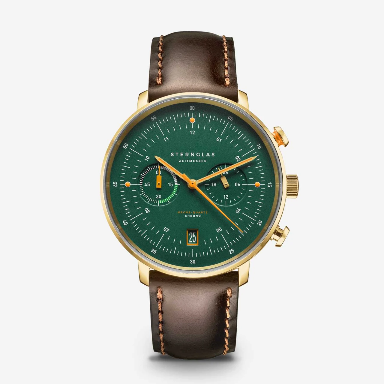 Sternglas Egor S01-HCV22-BR04 42 mm kol saati