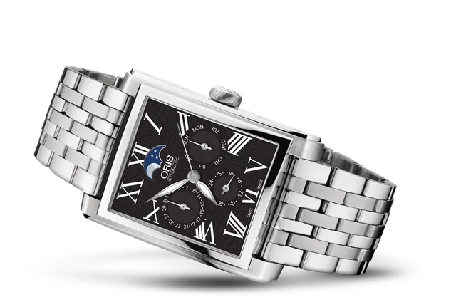 Oris Rectangular Complication 01 582 7658 4074-07 8 23 82 kol saati