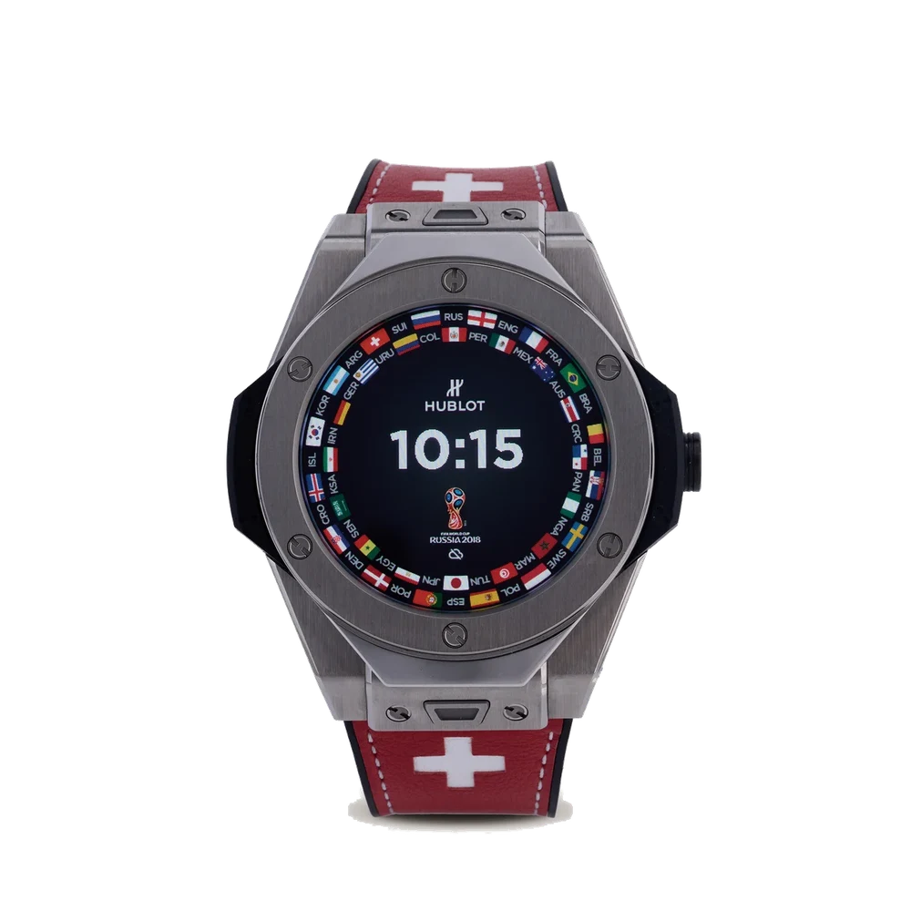 Hublot HUBLOT, REF. 400.NX.1100.RX, BIG BANG REFEREE 2018 FIFA WORLD CUP RUSSIA, LIMITED OF 2018 PIECES, TITANIUM kol saati