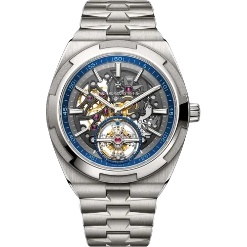 Vacheron Constantin Overseas tourbillon skeleton 6000V/210T-B935 42.5 mm kol saati