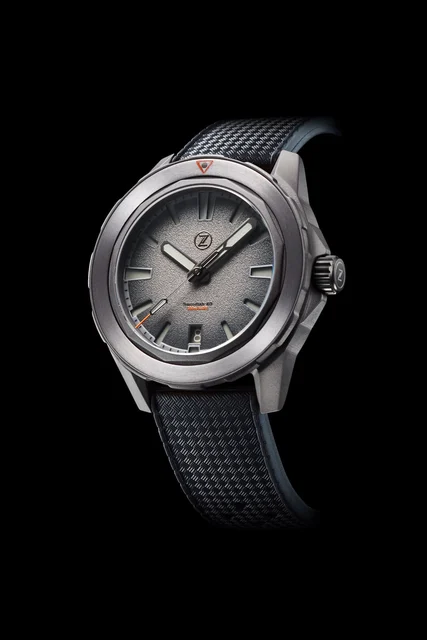 Zelos Swordfish 40mm Tantalum Limited Edition kol saati