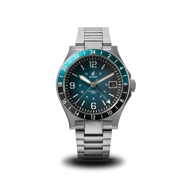BOLDR Supply Co. Safari GMT Banff SFR-GT-B-40-20 kol saati