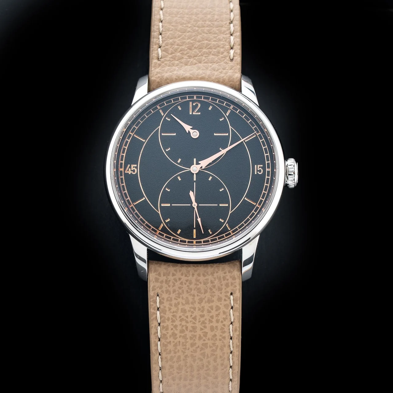 Louis Erard Régulateur Gravé Noir 210009N29814 kol saati