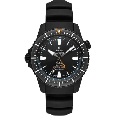 Zodiac Super Sea Wolf LHD Pro-Diver GMT ZO3557 42 mm kol saati