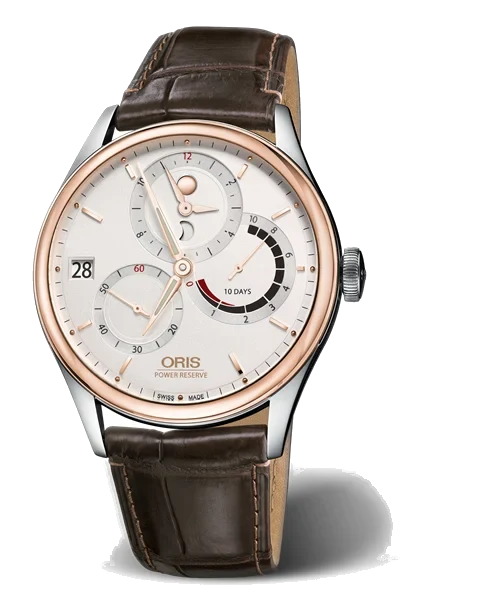 Oris Artelier Calibre 112 01 112 7726 6351-Set 1 23 73FC 43 mm kol saati
