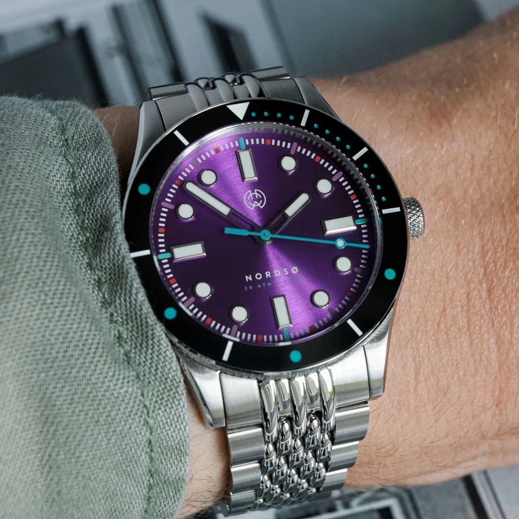 Henry Archer Archer-nordso-purple 40 mm kol saati