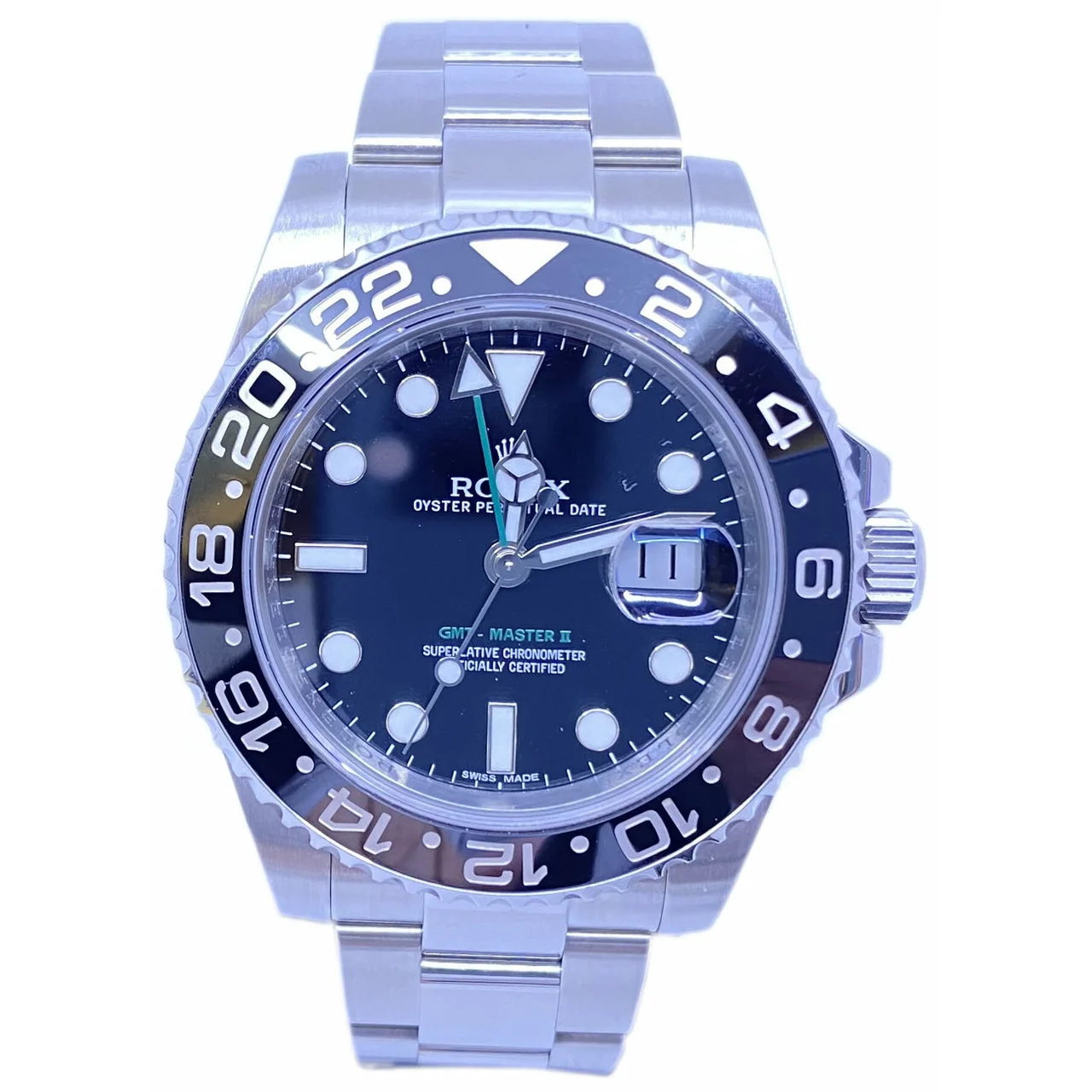 Rolex GMT Master II 116710LN Year 2010 210000015074 kol saati