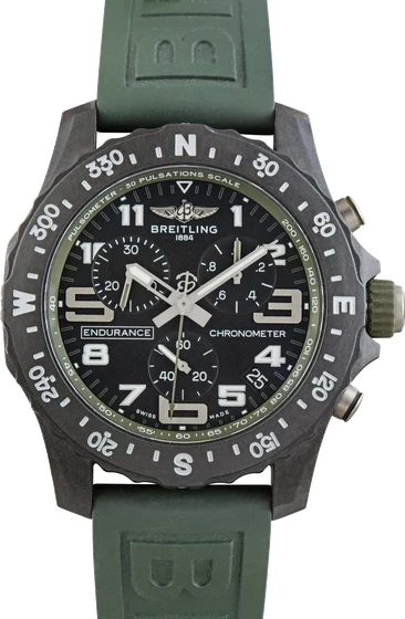 Breitling Endurance Pro 44 Breitlight Green Strap X82310D31B1S1 kol saati