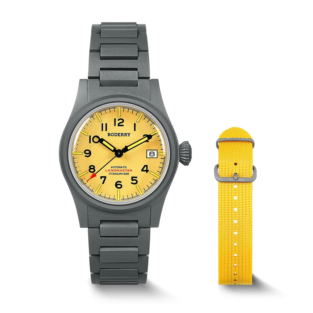 BODERRY Landmaster BD-A14T-05B 38 mm kol saati