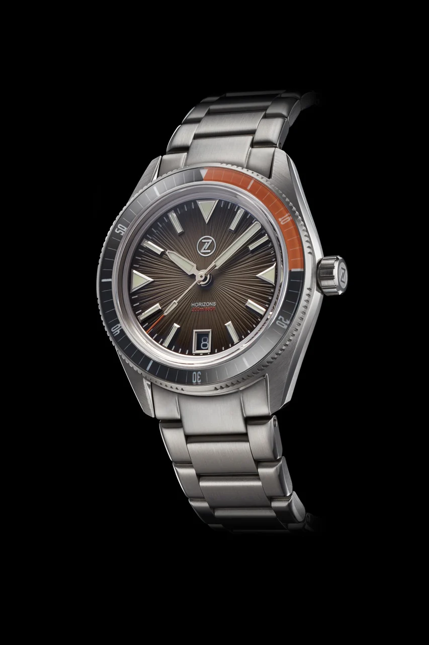 Zelos Horizons 200m Diver 'Dusk' 20 mm kol saati