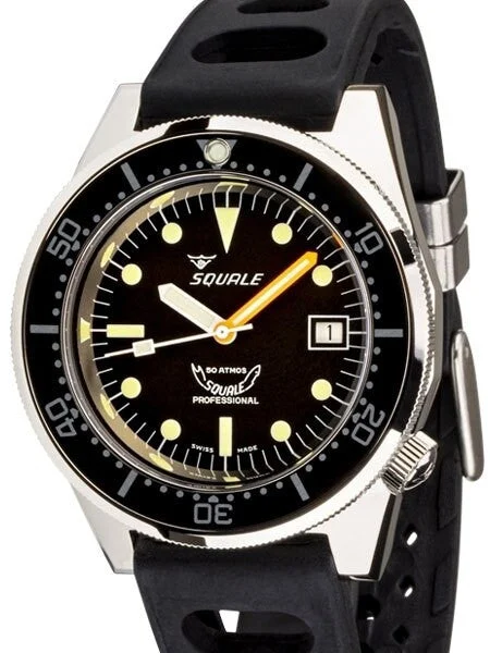 Squale meter Professional Swiss Automatic Dive watch with Sapphire Crystal #1521-026-A kol