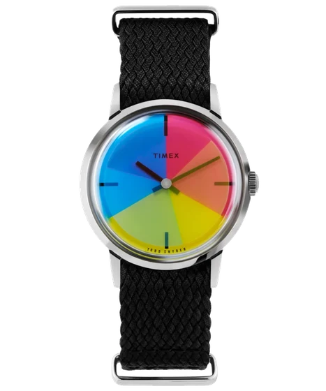 Timex Todd Snyder Marlin Hand-Wound 1969 Color Flicks Reissue TW2T83100 kol saati