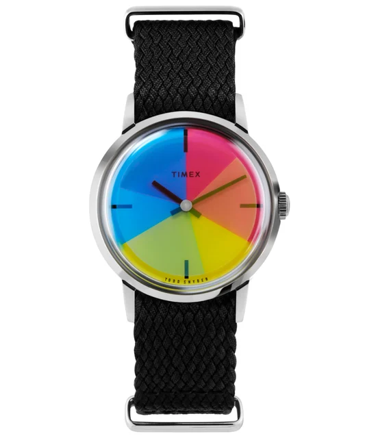Timex Todd Snyder Marlin Hand-Wound 1969 Color Flicks Reissue TW2T83100JR kol saati