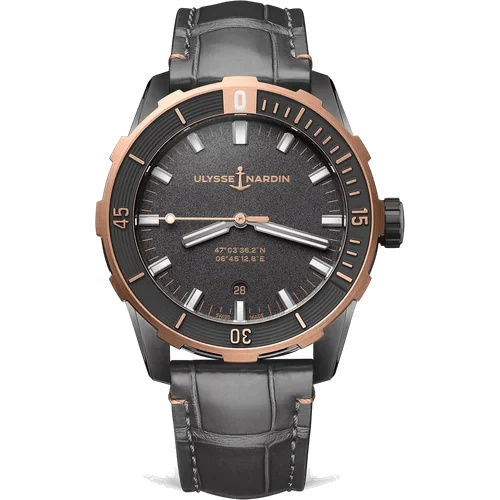 Ulysse Nardin Diver 42mm 8163-175/GREY-5N 42 mm kol saati