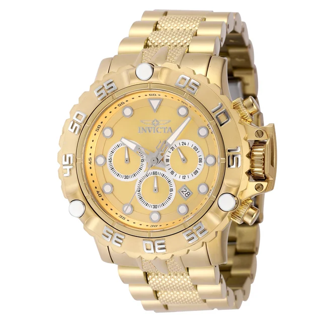 Invicta Subaqua Poseidon Watch - 55.4mm. Gold (47184) kol saati