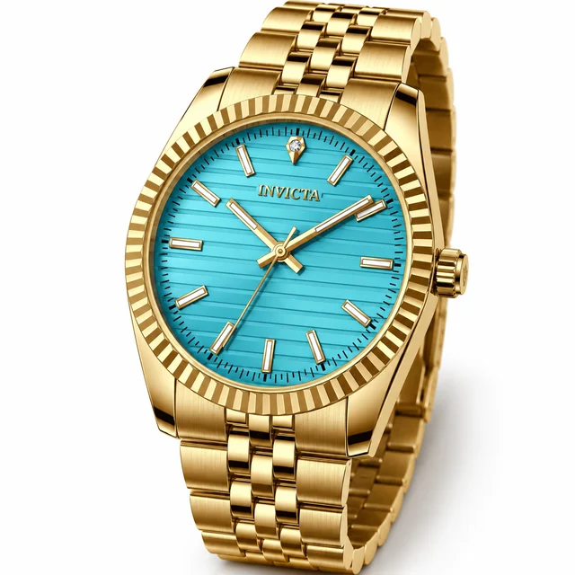 Invicta Celestial Somerset Watch - 36mm. Gold (69174) kol saati