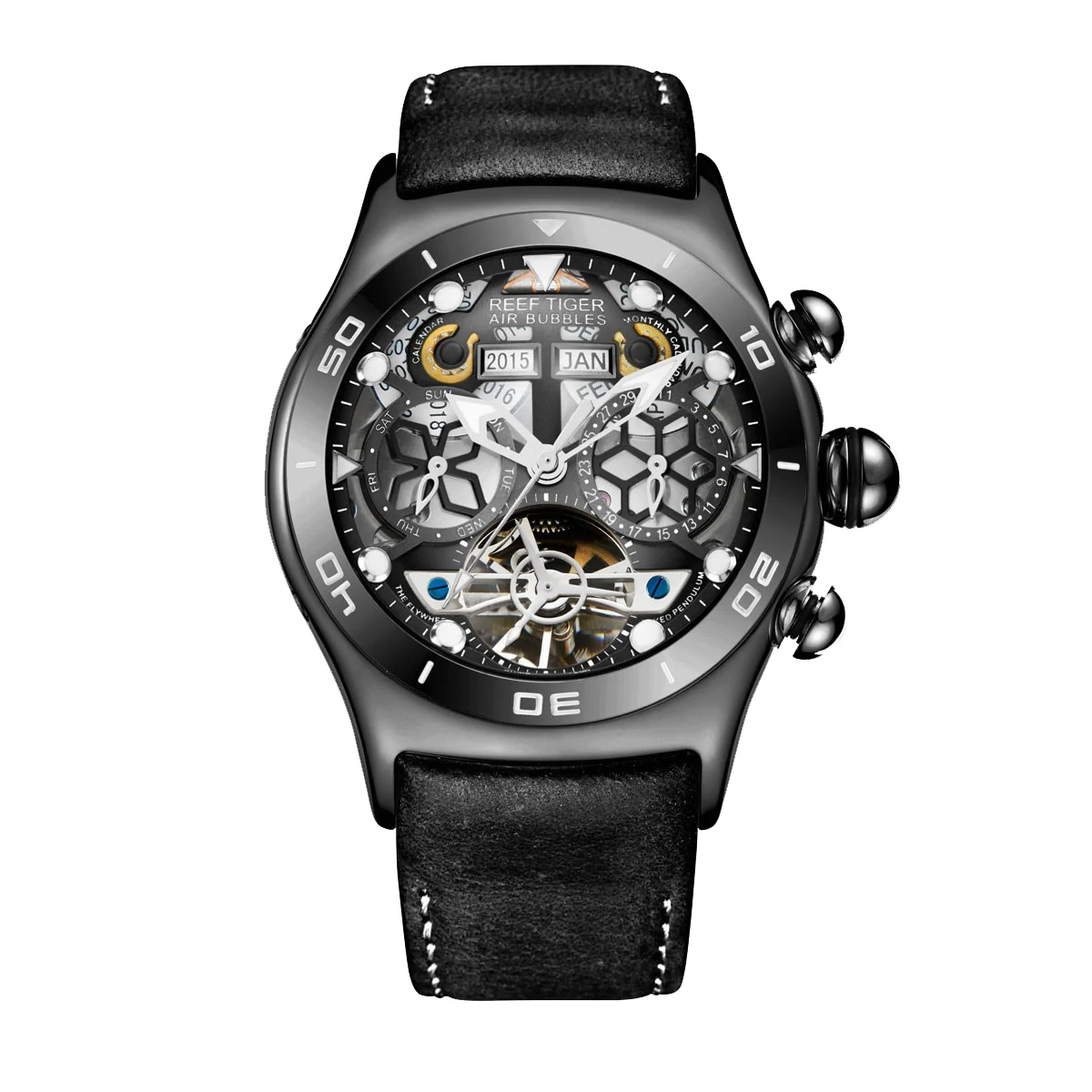 Reef Tiger Air Bubble RGA703-01-1 44 mm kol saati